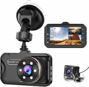 This is an image of Front and Rear Dash Cam 