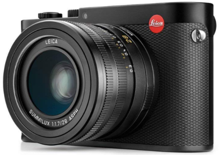 This is an image of Digital Camera by Leica in black color