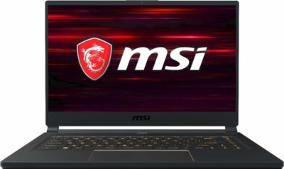 This is an image of a 15.6 inch GS65 Stealth by MSI.