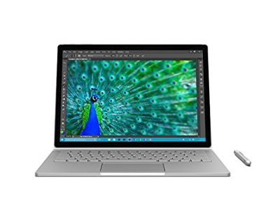 This is an image of a 13.5 inch Surface Book by Microsoft.
