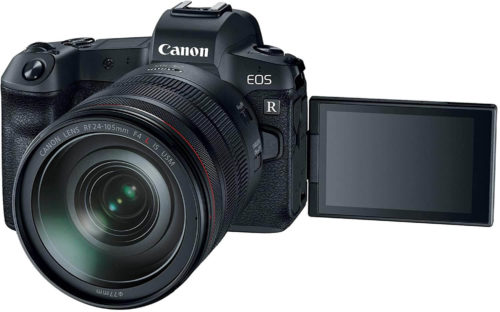 This is an image of Canon EOS R Mirrorless Camera