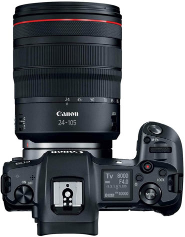 This is an image of Canon EOS R Mirrorless Camera