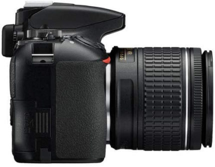 This is an image of Nikon D3500 W/ AF-P DX NIKKOR 18-55mm f/3.5-5.6G VR Black