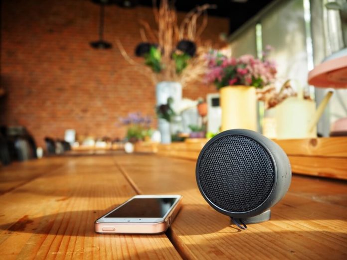 Bluetooth Speaker with hidden camera