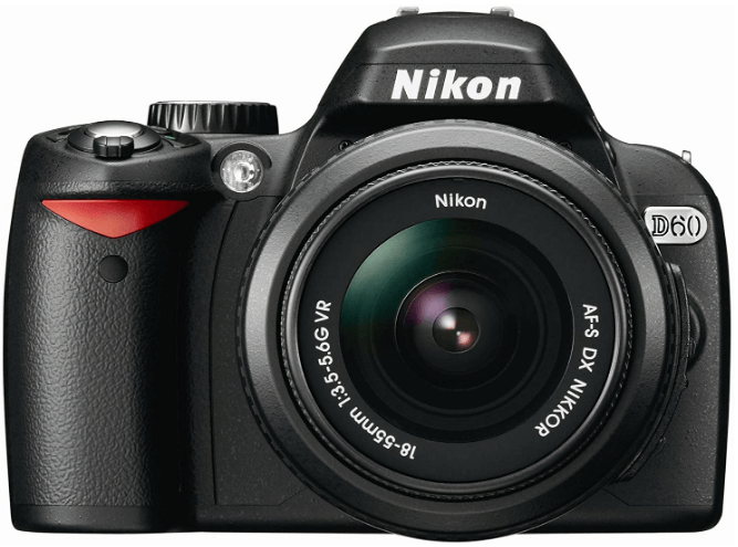 This is an image of a black Nikon D3300 digital camera with 24.2 MP CMOS sensor and 18-55mm Zoom Lens 