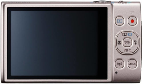 screen of the Canon PowerShot ELPH 360 Digital Camera