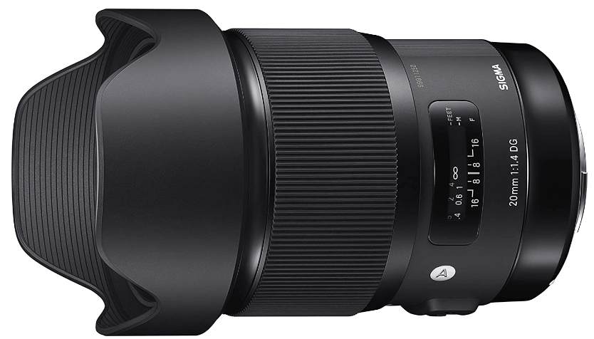 Sigma 20mm F1.4 Art DG HSM Lens for Nikon