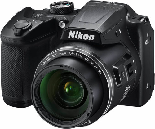 side view of the Nikon COOLPIX B500 Digital Camera