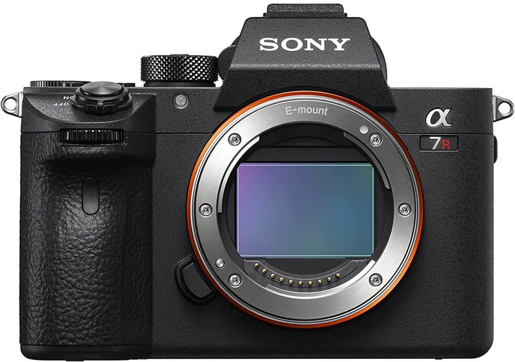 Sony A7R IV picture body only, front view